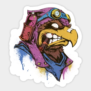 The Mighty Eagle Sticker